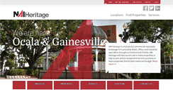 Desktop Screenshot of naiheritage.com